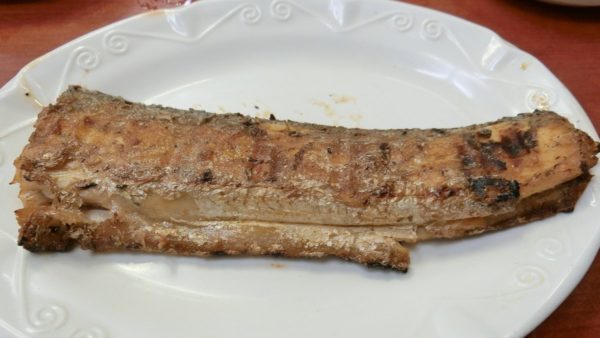 東大門のホナムチッの焼き魚
