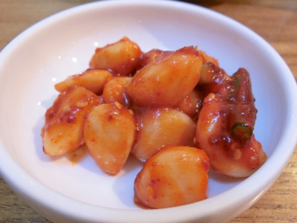 智鎬韓方参鶏湯の料理