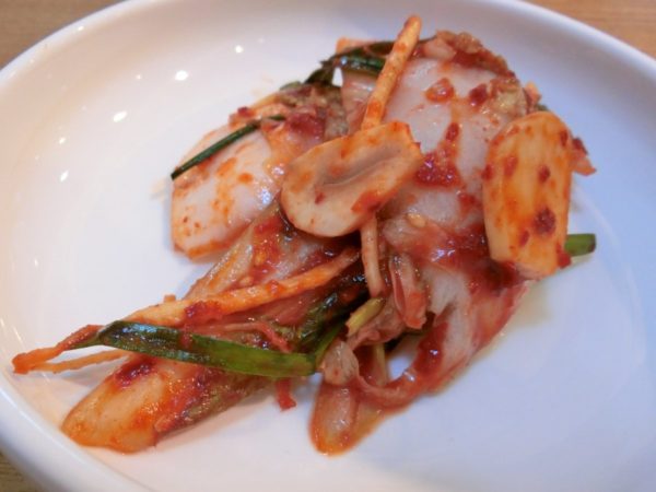 智鎬韓方参鶏湯の料理