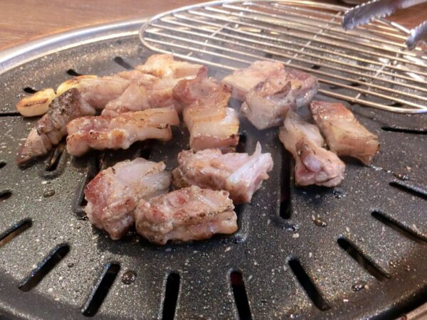 釜山のナンポチッの焼肉