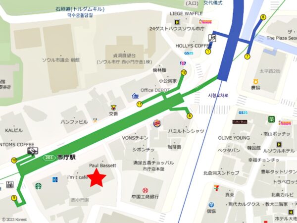 弘大サルグッス シティスクエア店の地図
