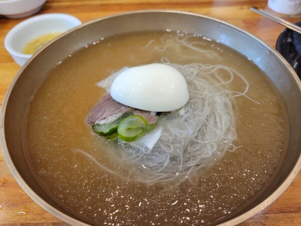 扶余にある「サビ麺屋」の冷麺