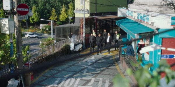 ドラマ「梨泰院クラス」の1シーン