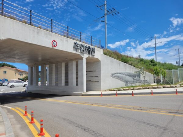 チュアム駅近くの高架