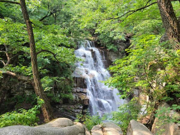 武陵渓谷の双瀑布