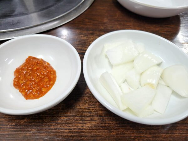 東大門にある「テファジョン チンチャヘジャングッ」の料理