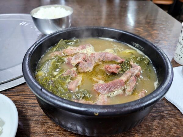 東大門にある「テファジョン チンチャヘジャングッ」のヘジャングッ