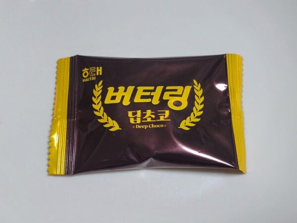 ヘテ製菓のバターリングディープチョコ味の個包装