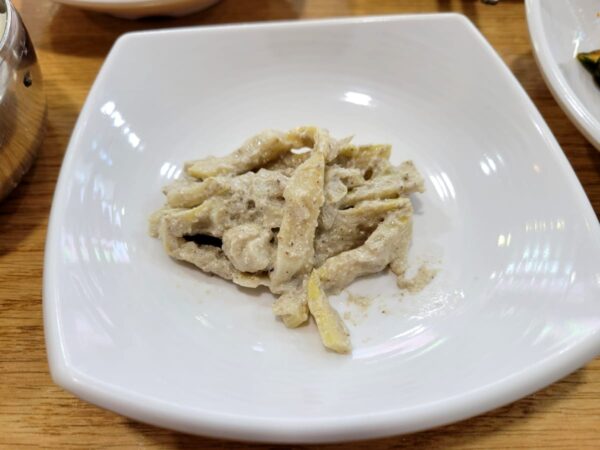 釜山の沙上にある「ヘドジアグチム」の料理