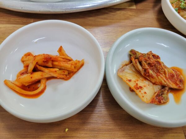 釜山にある「全州食堂」の料理