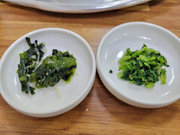 釜山にある「全州食堂」の料理