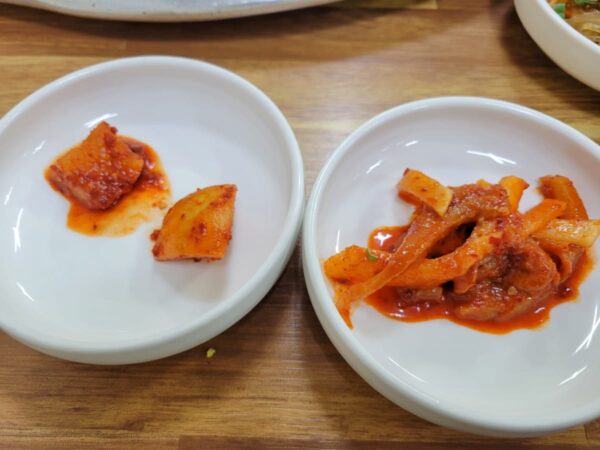 釜山にある「全州食堂」の料理