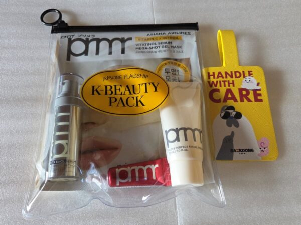 アモーレ聖水とアシアナ航空のキャンペーンギフト