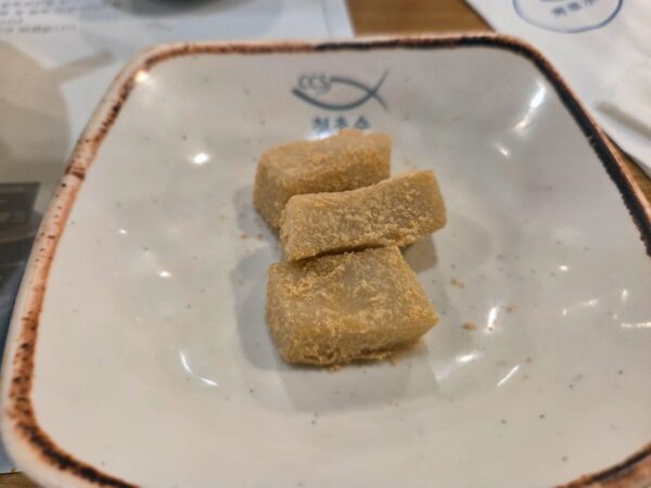 「青草水ムルフェ」の料理